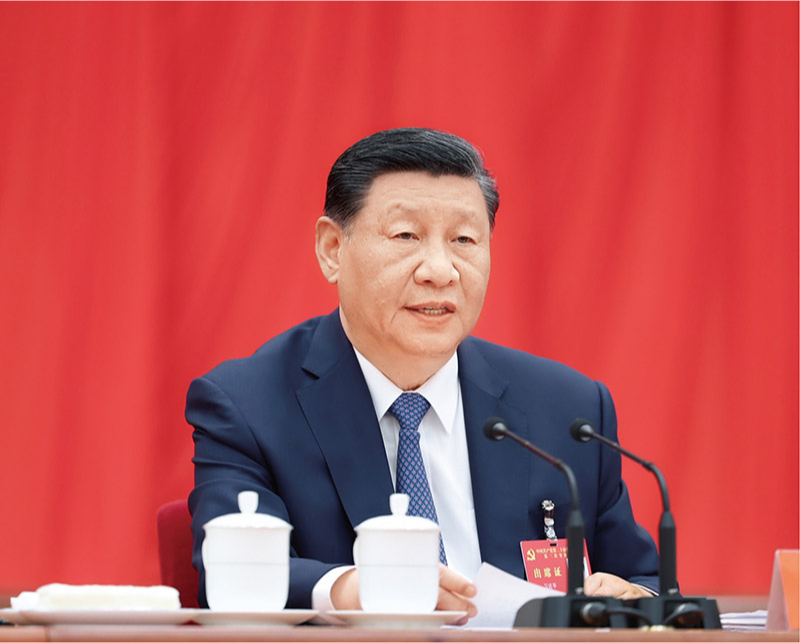 　　中國共產(chǎn)黨第二十屆中央委員會(huì)第三次全體會(huì)議，于2024年7月15日至18日在北京舉行。中央委員會(huì)總書記習(xí)近平作重要講話。 新華社記者 鞠鵬/攝